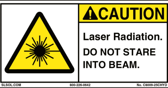 Laser Radiation Warning